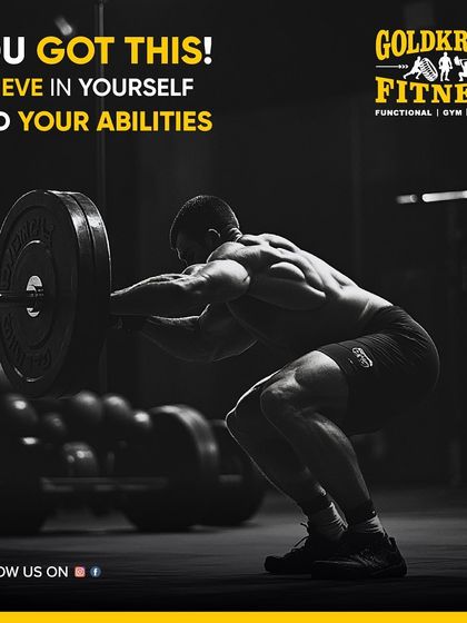 You got this. Believe in yourself and your abilities. We are here to support you, but the most important belief comes from within.