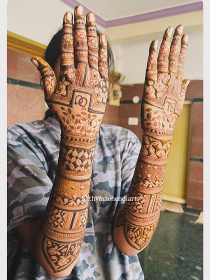 Sathyamehendiarts - Bridal & Wedding Mehendi Designs for Every Celebration photo 4