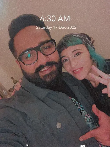 After a mad night with the hitech queen from Spain, Psynonima. Connecting with artists from around the globe is one of the best parts of my job.