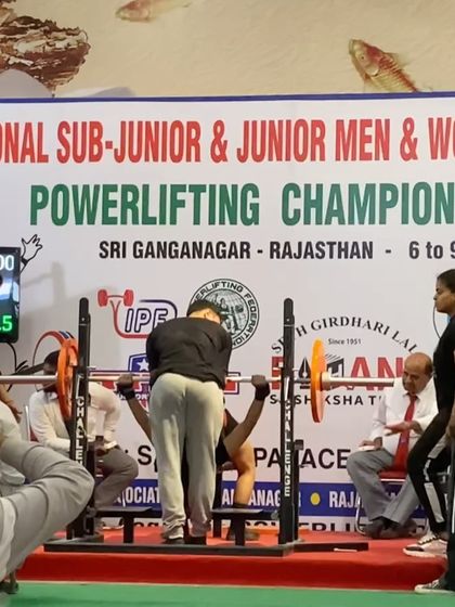 Priyanshi's roller-coaster win at the Junior National Championship. After controversial judging on her squat and bench attempts, she came from behind to secure the gold medal, showing true competitive spirit.