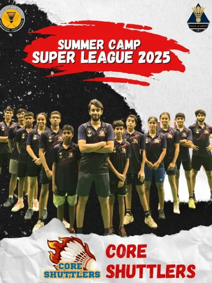 Meet the Core Shuttlers, led by Devang Dalal. This team is built on discipline and determination, focusing on a strong foundational game.