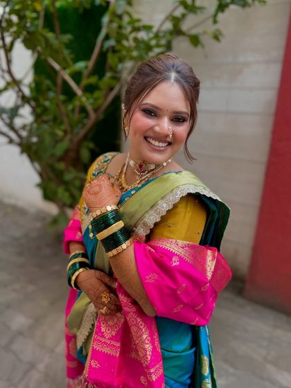 Maharashtrian Bridal Artistry photo 50