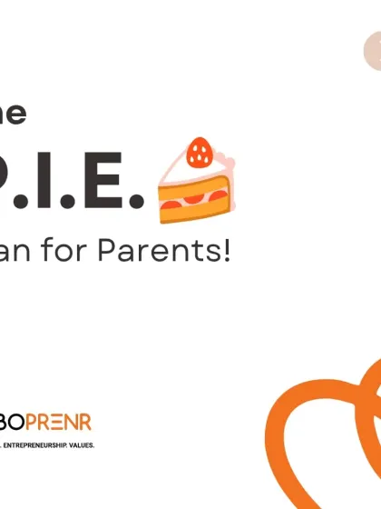 Introducing the P.I.E. Plan for Parents. This simple framework is designed to help you balance your child's studies and growth, providing the perfect start to their innovation journey.