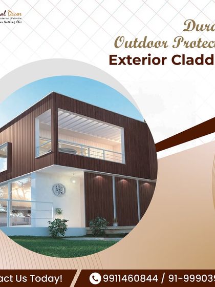 This image showcases our exterior cladding, which provides durable outdoor protection for modern homes. The clean lines and rich texture not only enhance the building's architecture but also shield it from the elements for years to come.