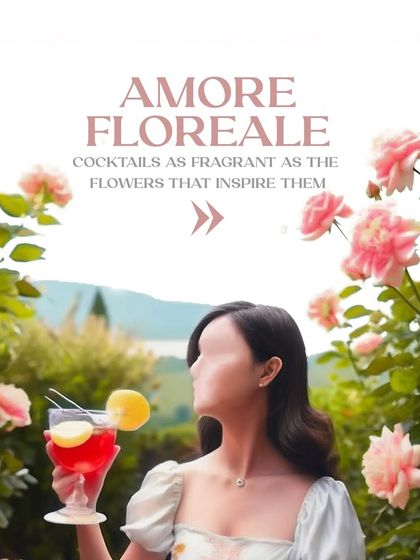 Welcome to Amore Floreale, a collection of cocktails as fragrant as the flowers that inspire them. When I set out to create this menu, I challenged my team to blend classics with blooms to craft something truly extraordinary.