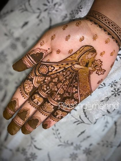 Sonu - Bridal & Wedding Mehndi Modern & Minimalist Mehndi photo 15