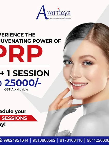We believe in making our best treatments accessible. This offer gives you a complete package of 6+1 PRP sessions, perfect for kickstarting your journey to skin rejuvenation or hair restoration.
