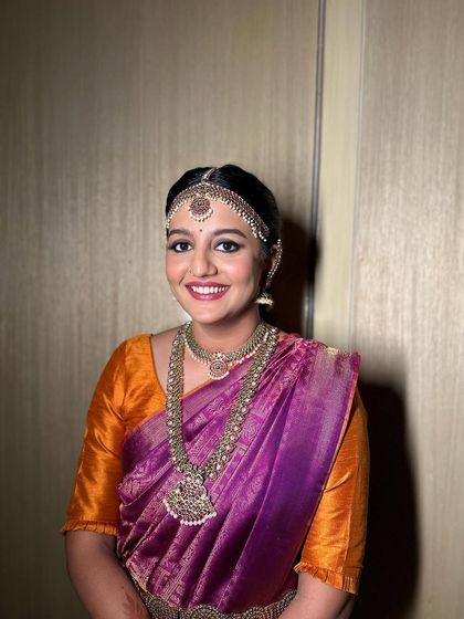 South Indian Bridal Hair photo 13