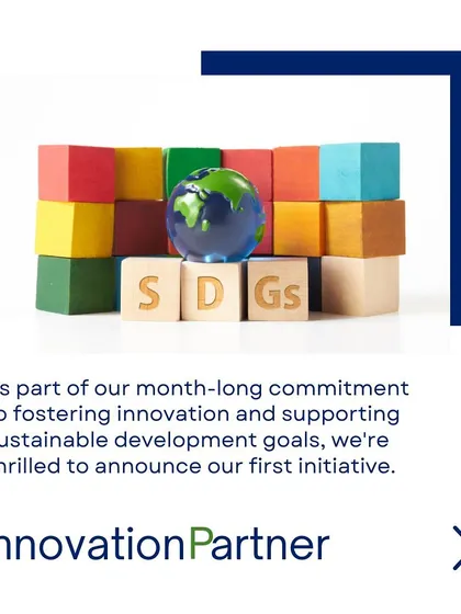 Our #InnovationPartner initiative is part of our month-long commitment to fostering innovation and supporting sustainable development goals.