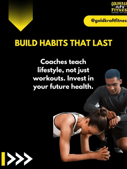 I teach a lifestyle, not just workouts. My goal is to help you build healthy habits that last, so you can invest in your future health.