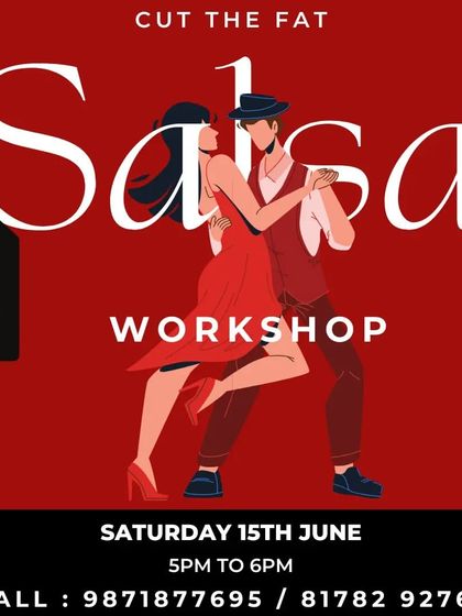 Join our free Salsa workshop. Grab a partner or come solo and join us for a night of rhythm, fun, and fiery moves.
