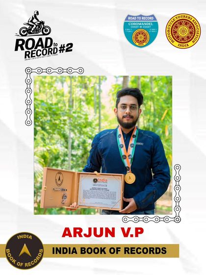 We celebrate the incredible achievements of our members who successfully completed the "Road to Records" motorcycle rally and earned their place in the India Book of Records. We are proud to have such dedicated and accomplished riders, including female riders, in our family.