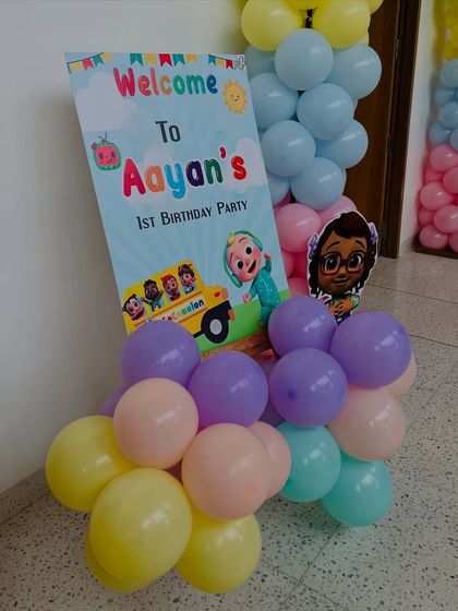 Satweek - Themed Birthday Party Decoration Additional Work photo 24