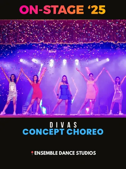 The 'Divas' concept choreo piece performed by our adult students. These advanced classes focus on performance quality, expression, and complex choreography.