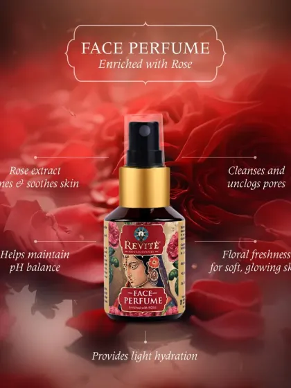 My Rose Face Perfume is ideal for toning and soothing the skin. It helps maintain pH balance, cleanses pores, and provides light hydration with a beautiful floral freshness.