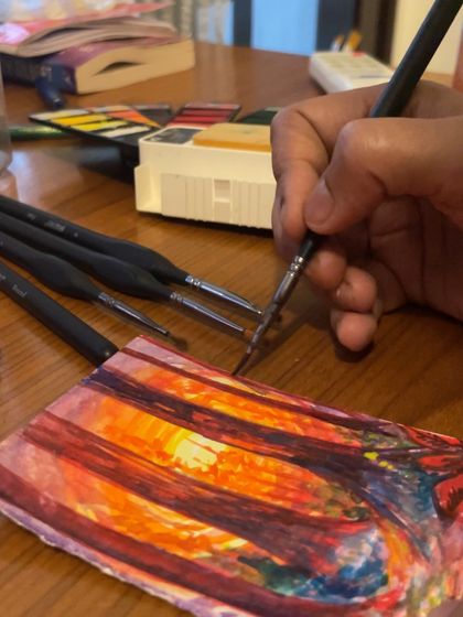 Anupama - Custom Artwork & Murals Creative Experiments: Pantone Landscapes & Tiny Art photo 10