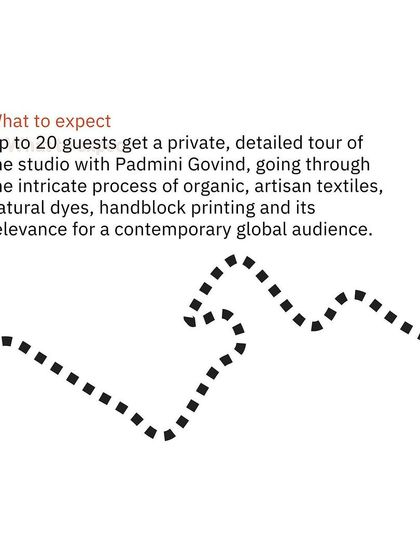 An announcement for our Open Studio Tour as part of The Maker's Trail. We were delighted to offer a private, detailed tour of our studio's processes and history.