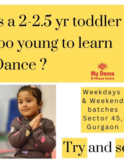 Is a 2-year-old too young to dance? We say, "Try and see!" Our specialized toddler batches are designed to introduce them to the joy of movement.