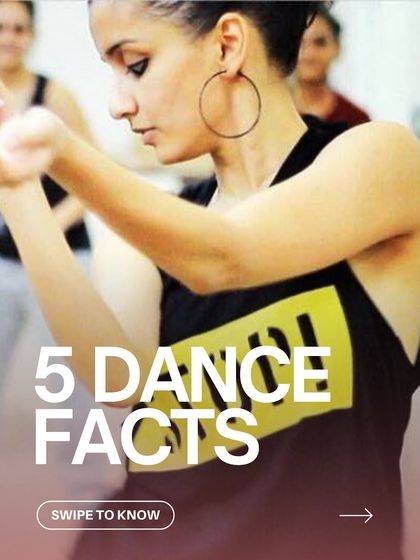 A title card for our "5 Dance Facts" series, designed to educate and inspire our community.