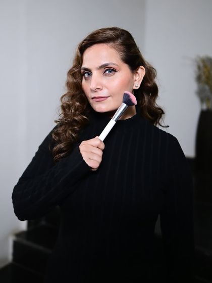 A portrait of me, the artist behind the brush. My passion is to make you feel beautiful and confident.