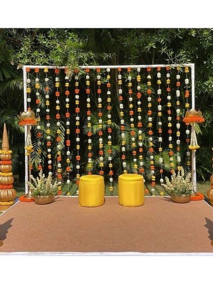 Decor by Aditya - Event Design & Decoration Vibrant Haldi & Mehendi Ceremonies photo 61