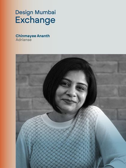 Featuring Chinmayee Ananth of Adrianse, who will be speaking on the panel about Indian materials and craft. I share these details to highlight the depth and relevance of the talks programme.