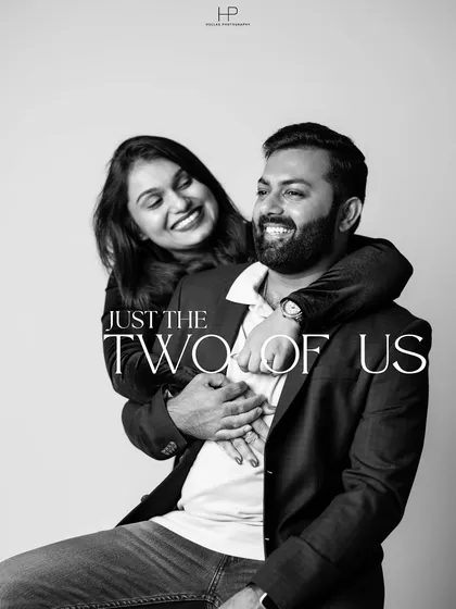 Another angle from the "Just the two of us" series, showcasing a happy and relaxed interaction.