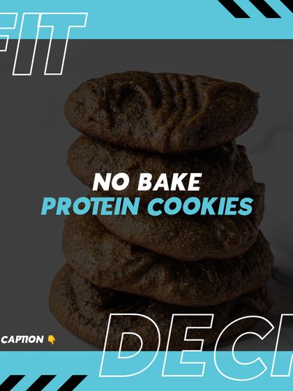 Recipe of the month: No-Bake Protein Cookies. A simple, delicious way to get your protein in without turning on the oven.