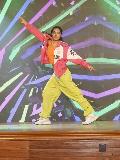 A solo spotlight on one of our shining students. Our showcases provide a platform for individual performers to highlight their unique talents.