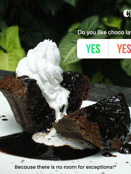 If it were easy to resist, it would not be called Choco Lava. There are no exceptions, everyone loves this molten chocolate cake.