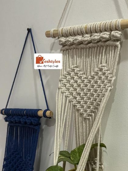 Eshtyles - Custom Macrame Home Decor Functional Decor: Wall Shelves & Plant Hangers photo 20