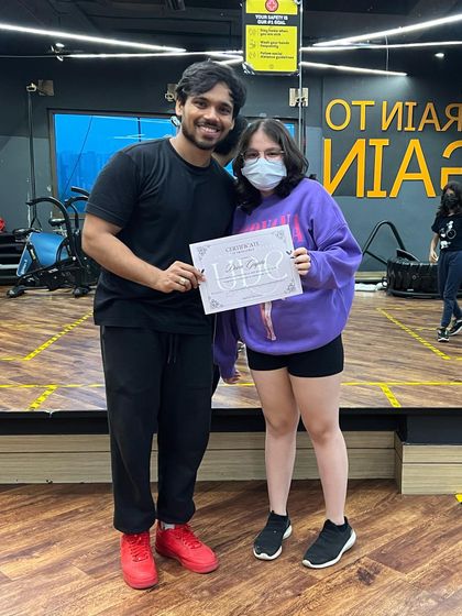 A big congratulations to this dancer for completing her assessment month. Her hard work and positive attitude are an inspiration to the entire class.