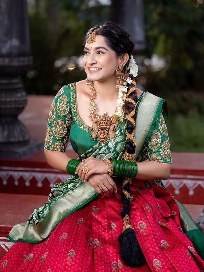 Anthariya Rentals - Indian Ethnic Wear Rental Langa Voni & Traditional Half Sarees photo 65