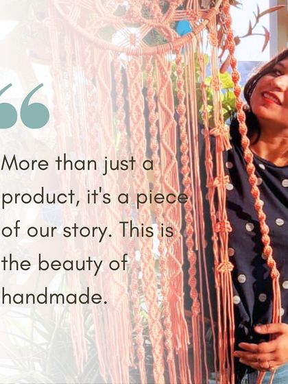 More than just a product, it's a piece of our story. This is the beauty of handmade. Every knot I tie holds a piece of my heart and passion.