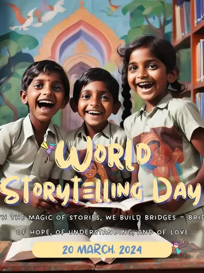 On World Storytelling Day, we celebrate the power of stories to build bridges of hope, understanding, and love. For children who have experienced trauma, stories are a beacon of light.