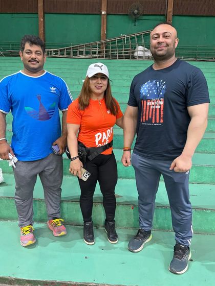 With the Strong Man and Strong Woman of the 2024 National Championship. Champions surround themselves with champions.