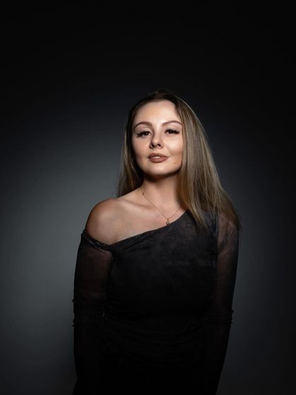 This moody, spotlit portrait was used for a mixtape feature. It's designed to draw the viewer in, much like the opening of a deep and hypnotic DJ set.