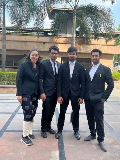 Another day at court for evidence proceedings with the team. Every step in a trial is critical, and we make sure we are there for all of them.