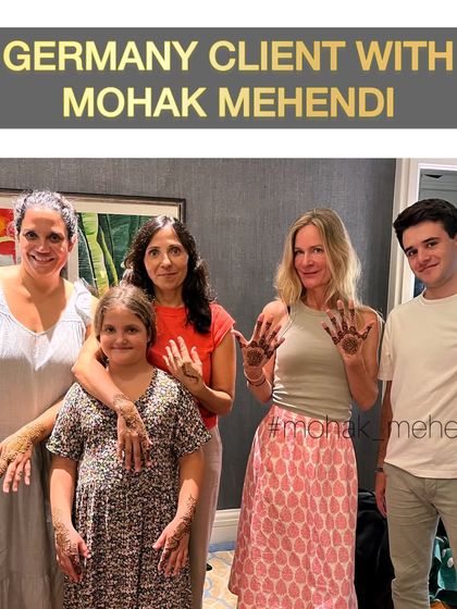 Mohak Mehendi - Professional Mehndi Artistry Our Mehndi Family: Happy Clients photo 13