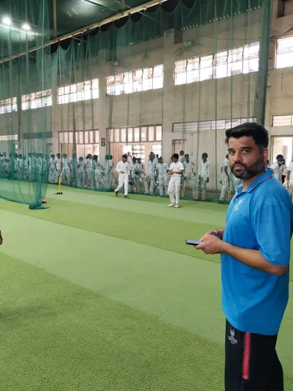 Our coaching staff, fully focused on identifying the most promising talent during the U-19 selection trials.
