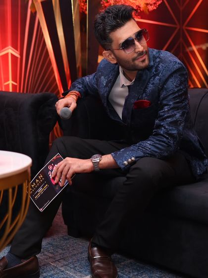 The complete look. My attire is always carefully chosen to match the theme and formality of the event, whether it's a corporate summit or a grand wedding.