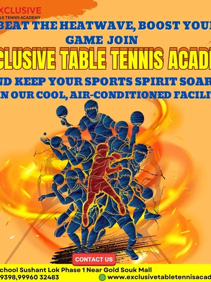 Don't let the weather stop you. Our tournaments and training happen in a fully air-conditioned facility, letting you beat the heatwave and keep your sports spirit high all year round.