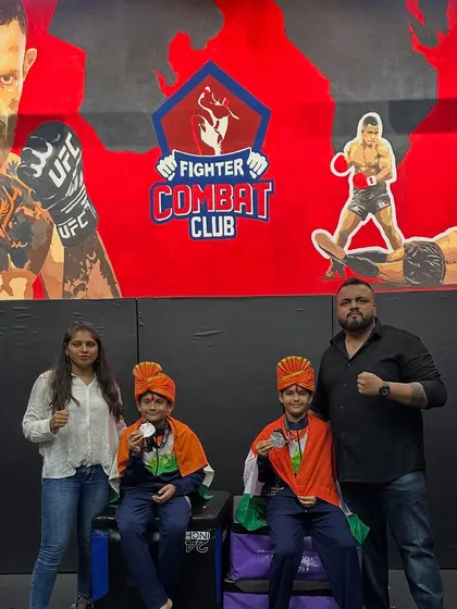 A proud moment with my two world championship medalists. This is what our family is all about: nurturing talent and celebrating success together.