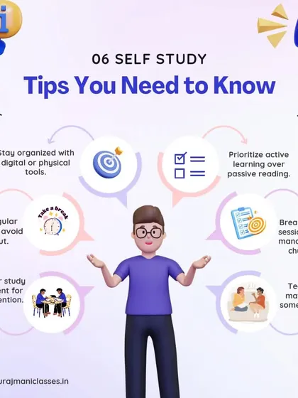 Here are 6 essential self-study tips you need to know. From taking regular breaks to teaching the material to someone else, these techniques will make your study sessions much more effective.