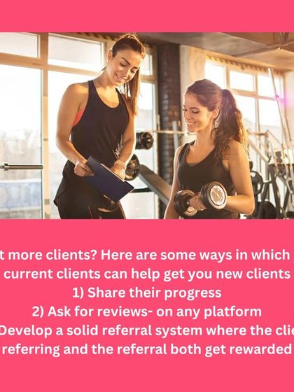 Want more clients? We teach you how to leverage your current clients through progress sharing, reviews, and a solid referral system.