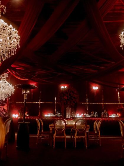 The Design Company - Event Design & Decor Regal Reds: Opulent Evening Celebrations photo 40