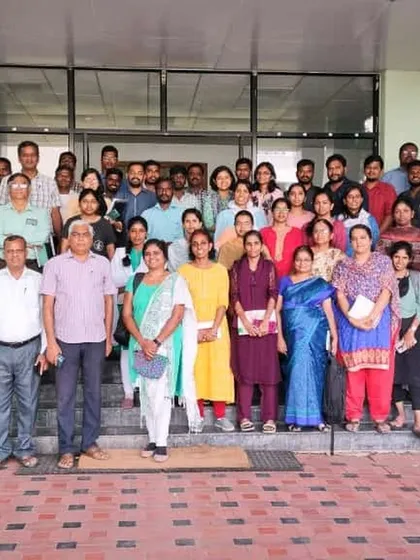 A group photo after a full day workshop at my alma mater, IFGTB. We covered journal selection, the IMRaD format, research grants, and avoiding plagiarism. It was a wonderful homecoming.