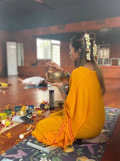 Ashrita - Sound Healing Therapy Group Sound Bath Journeys photo 14