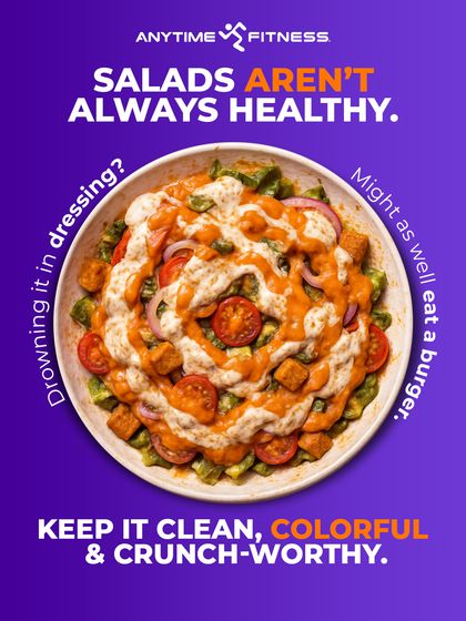 Just because it's called a salad doesn't mean it's healthy. A salad drowned in creamy dressing can have more calories than a burger. We teach you to keep it clean, colorful, and crunch-worthy.