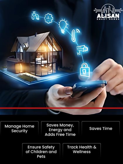A smart home saves you money, energy, and time. It also helps you manage home security, ensure the safety of children and pets, and even track wellness.